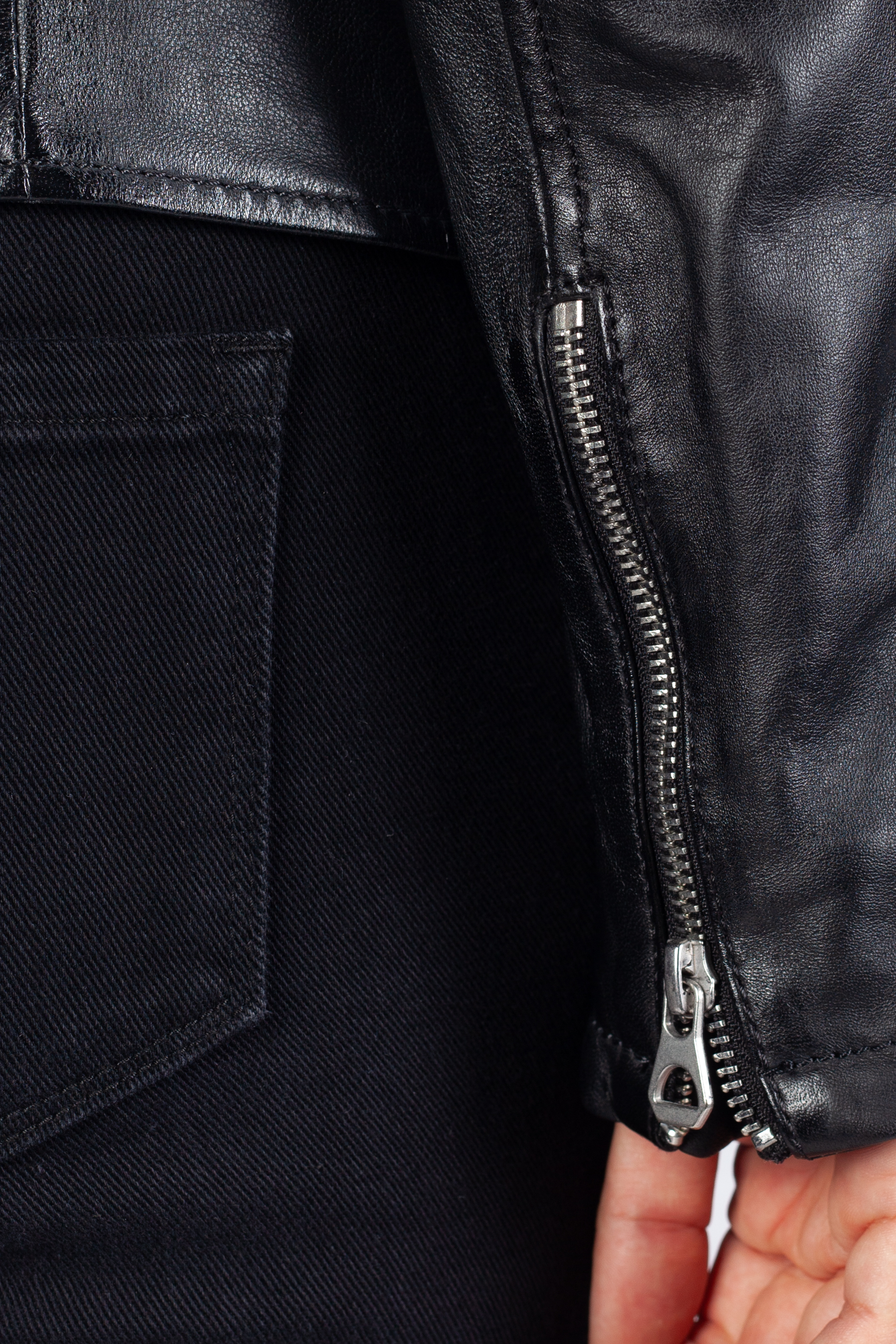 Кожаная куртка GIPSY 1101-0538-black