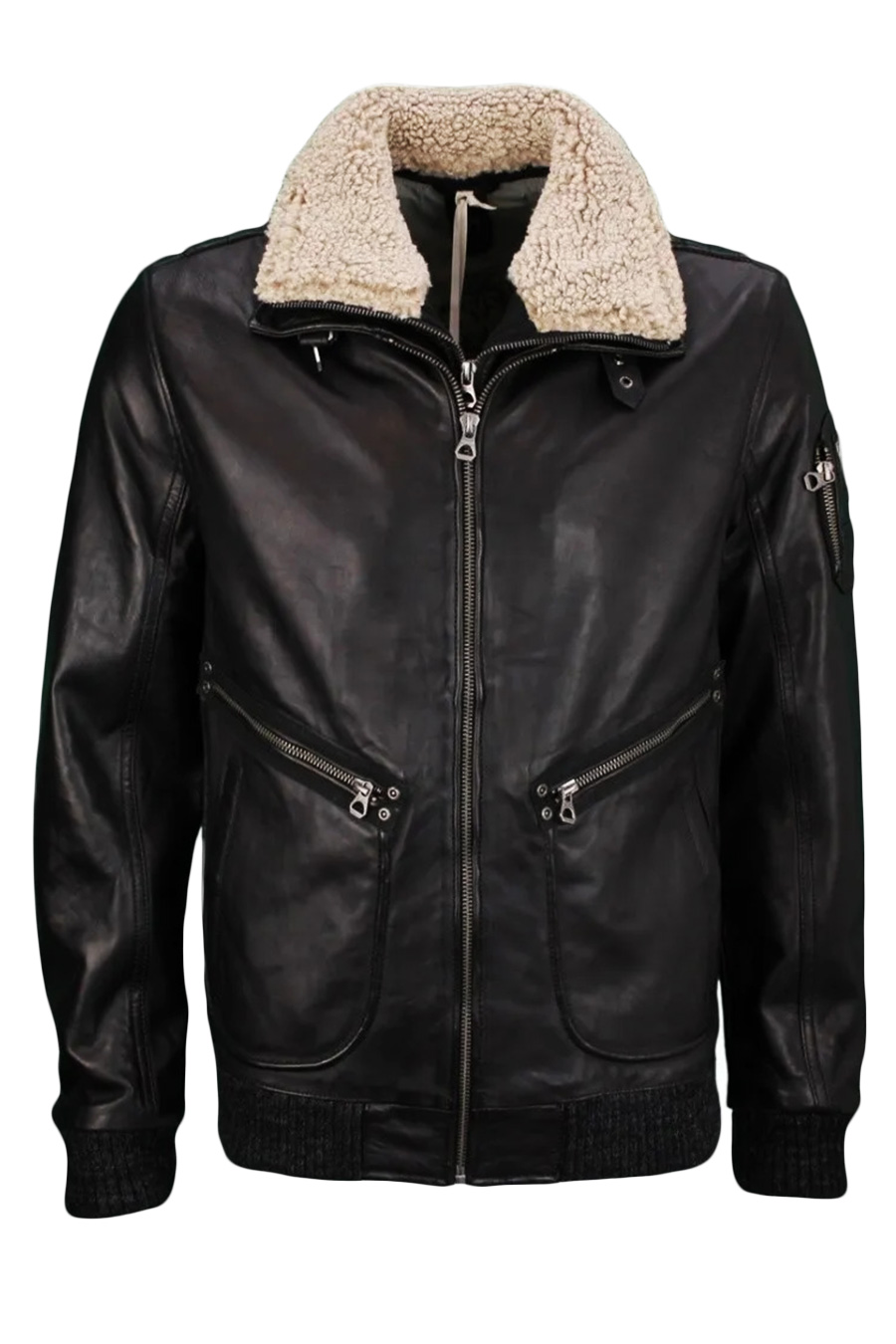 Кожаная куртка GIPSY 1201-0466-Black