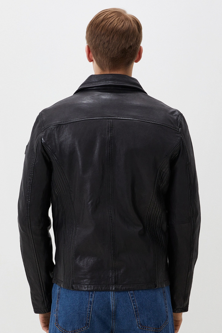 Кожаная куртка GIPSY 1201-0510-black