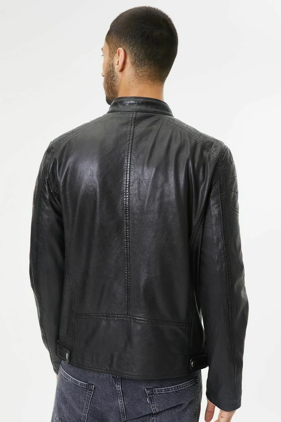 Кожаная куртка GIPSY 1201-0526-black