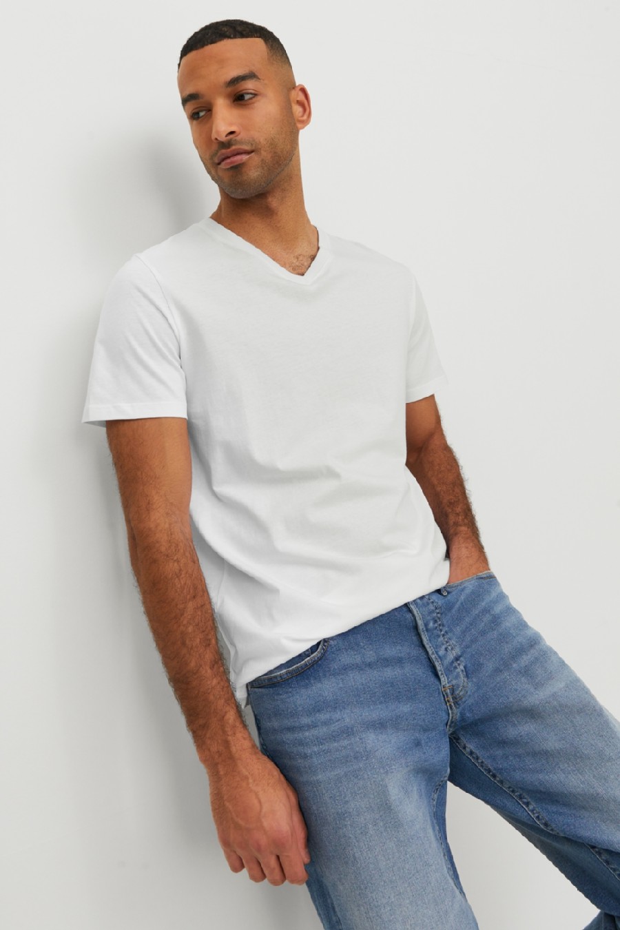 Футболкa JACK & JONES 12156102-White