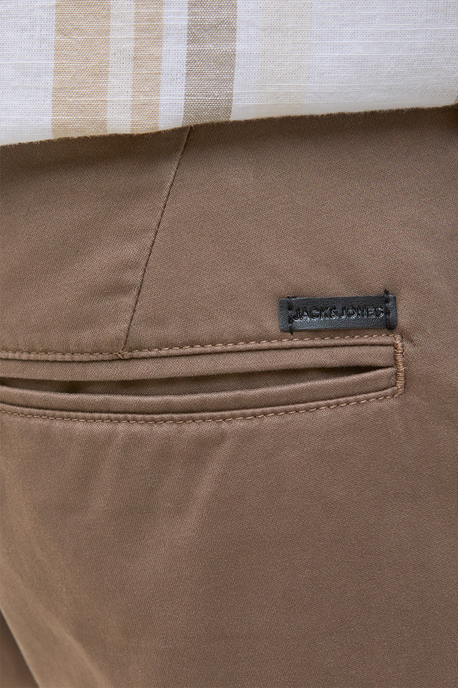 Шорты чинос JACK & JONES 12165604-Morel