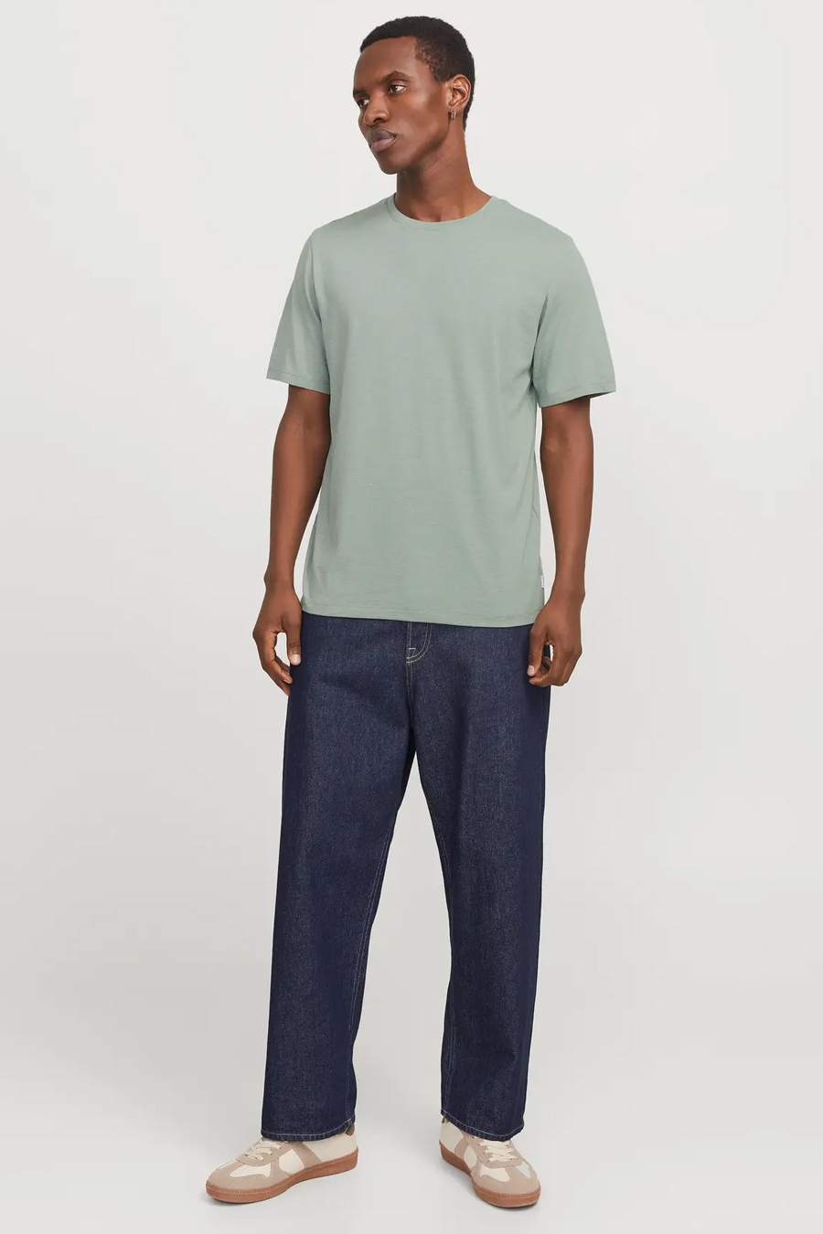 Футболкa JACK & JONES 12222887-Iceberg-Green