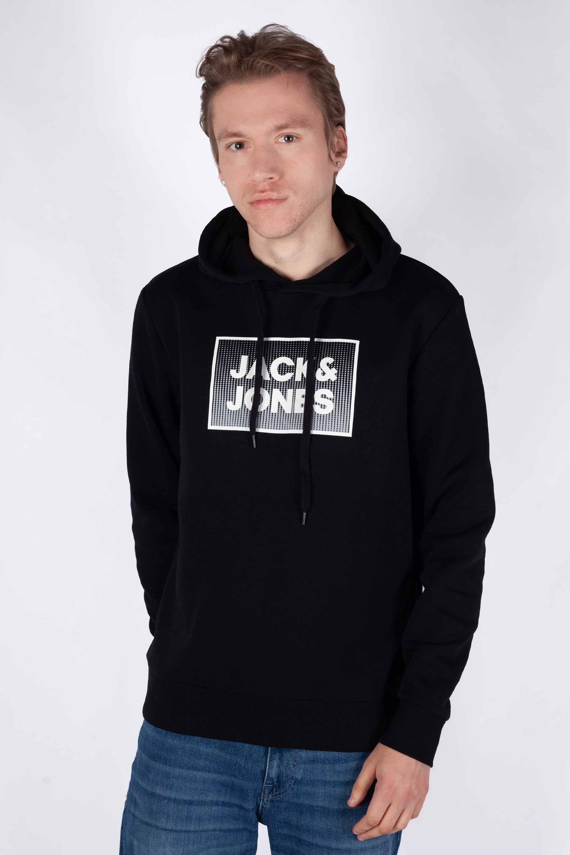 Спортивный свитер JACK & JONES 12249326-Black