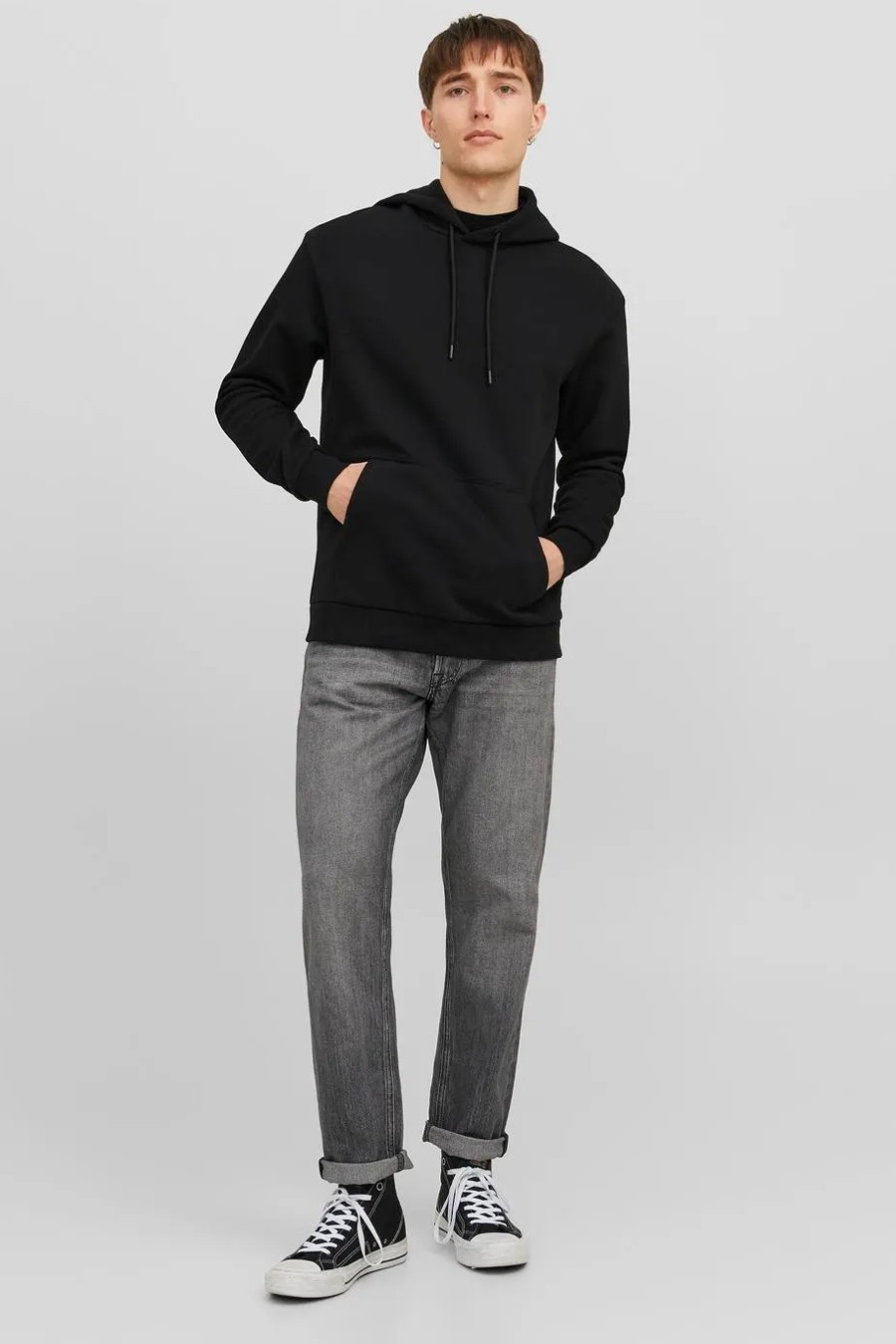 Спортивный свитер JACK & JONES 12249340-Black