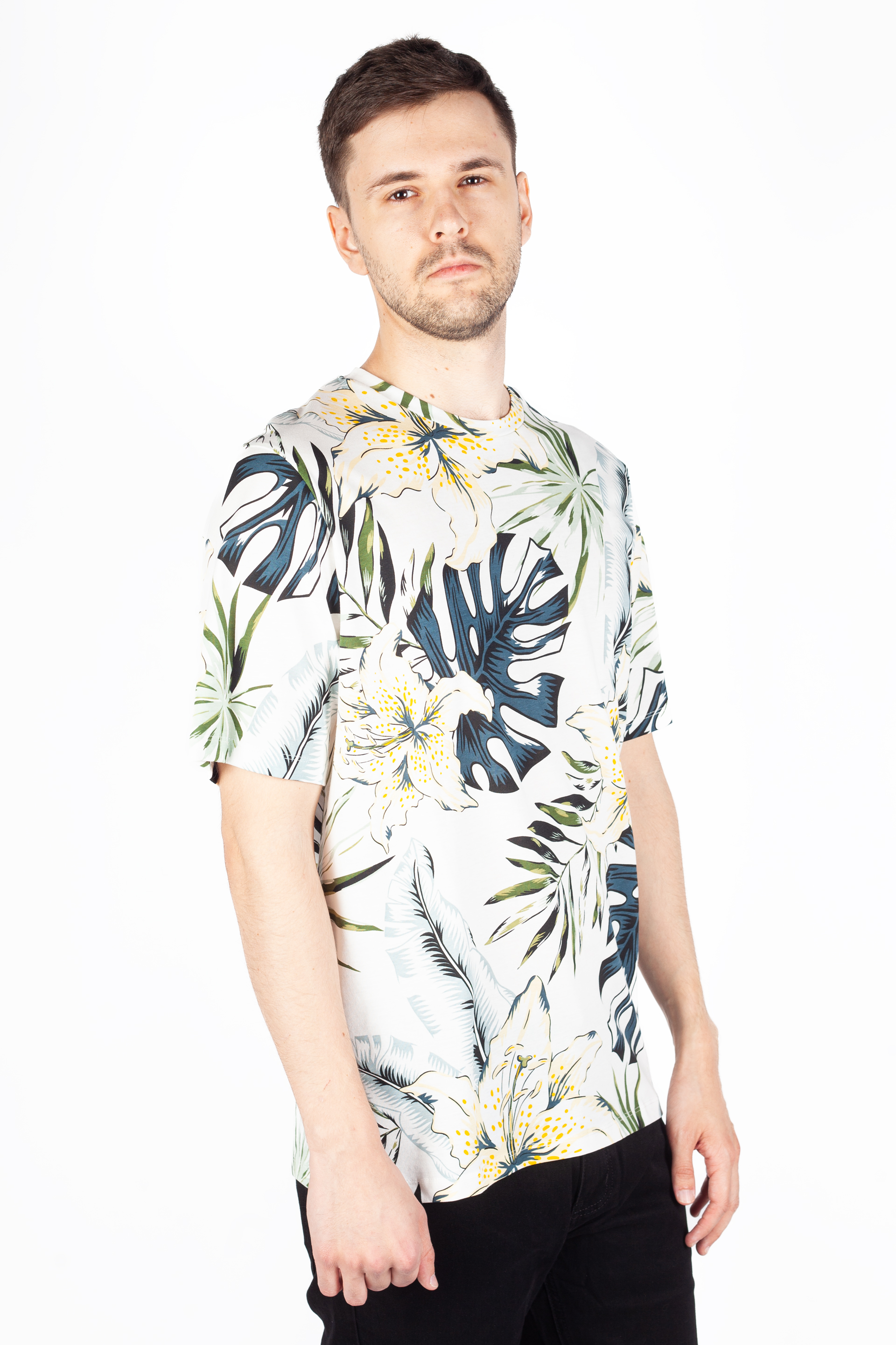 Футболкa JACK & JONES 12269312-Cloud-Dancer