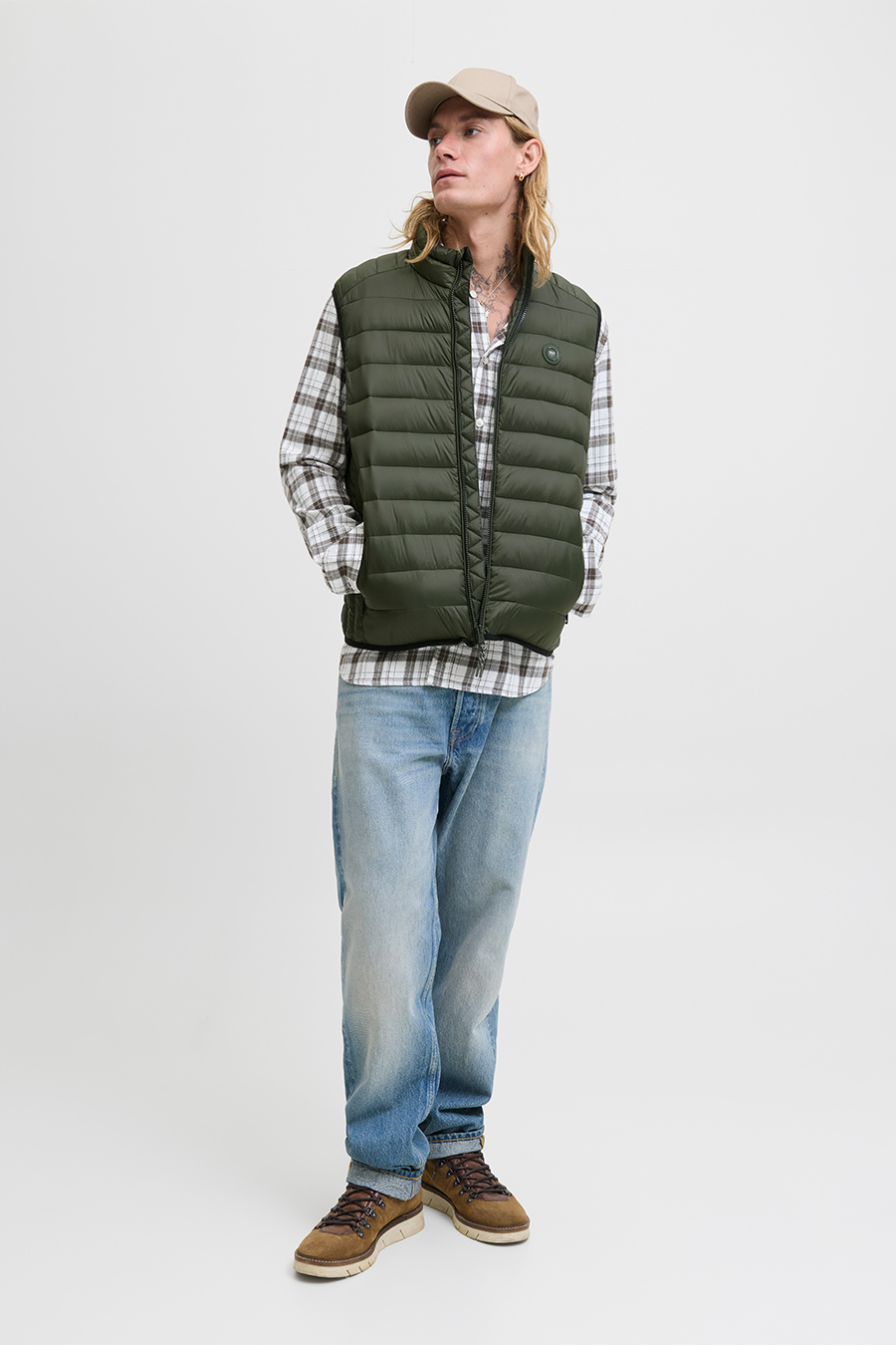 Жилет JACK & JONES 12280973-Rosin