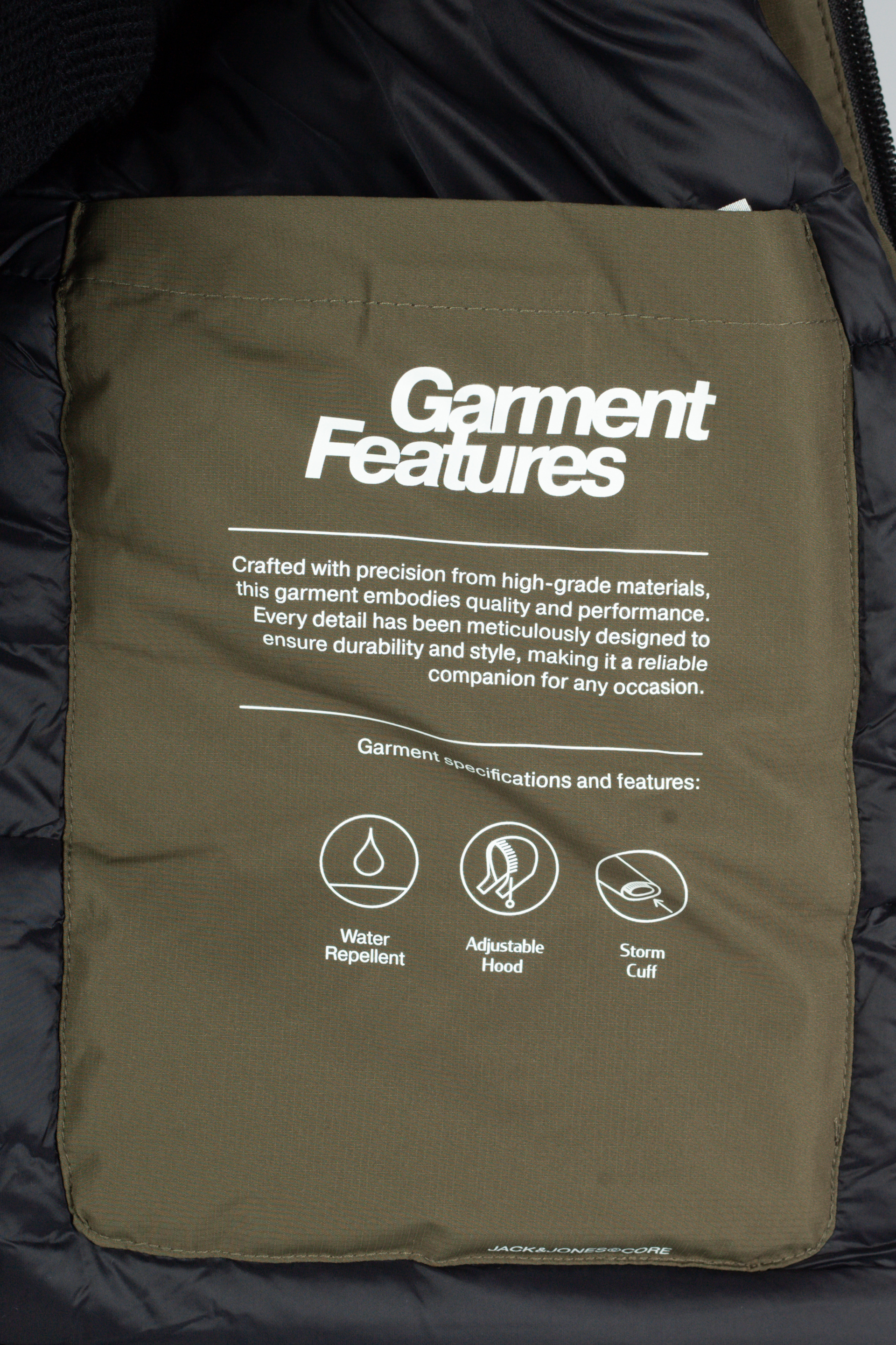 Зимняя куртка JACK & JONES 12285586-Grape-Leaf