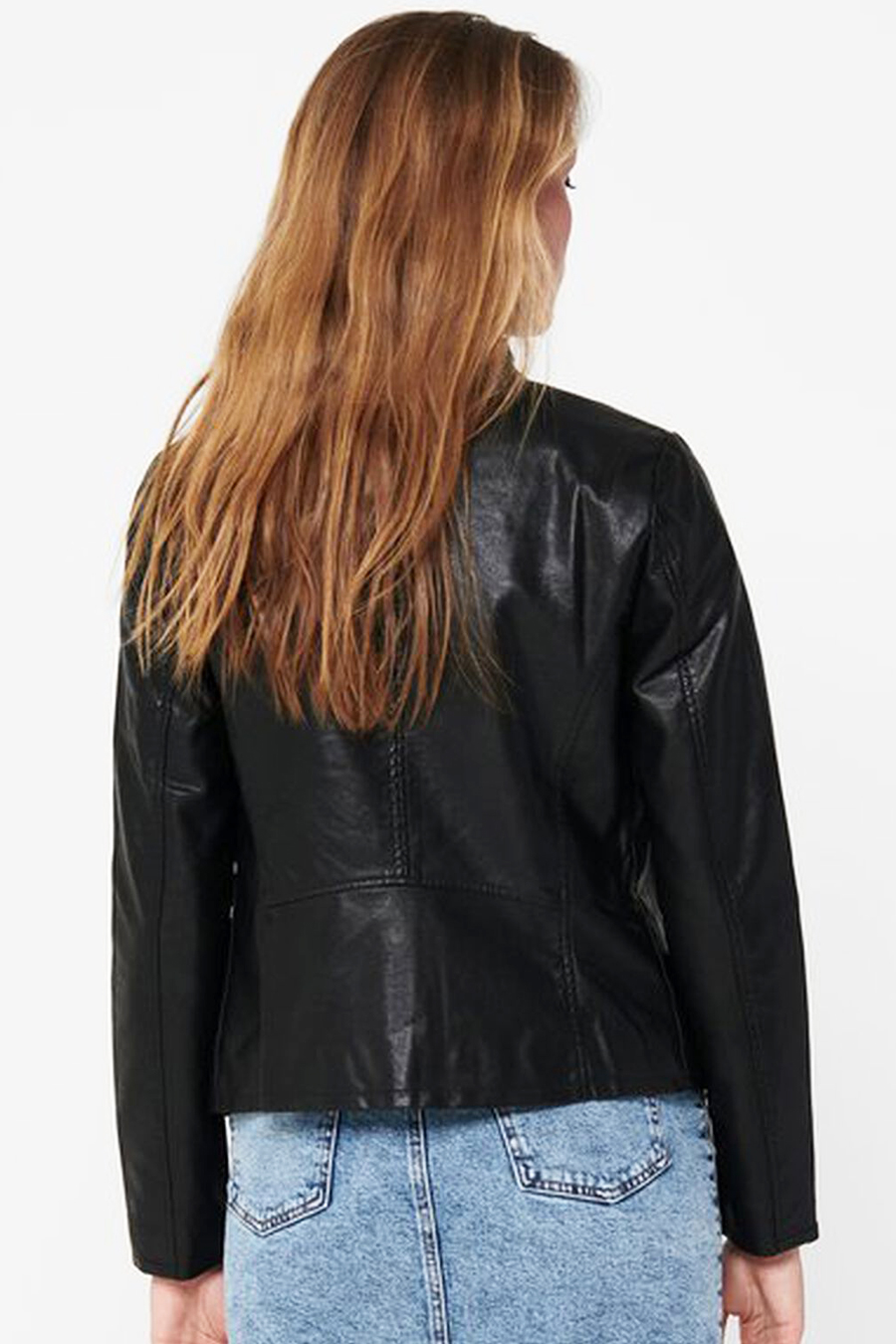 Кожаная куртка ONLY 15205626-Black