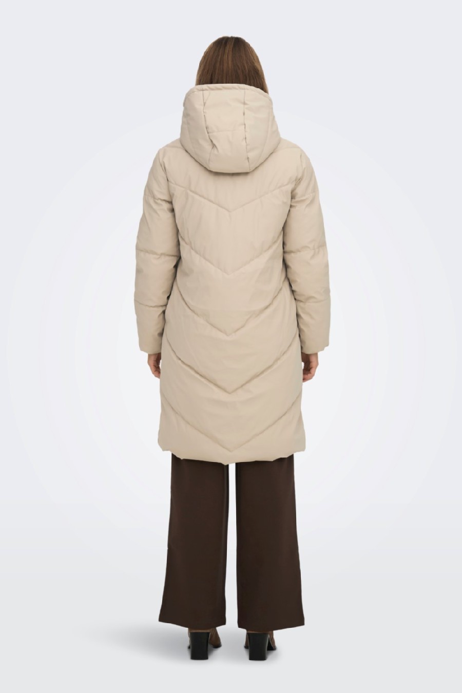 Зимняя куртка JACQUELINE DE YONG 15217556-Simply-Taupe