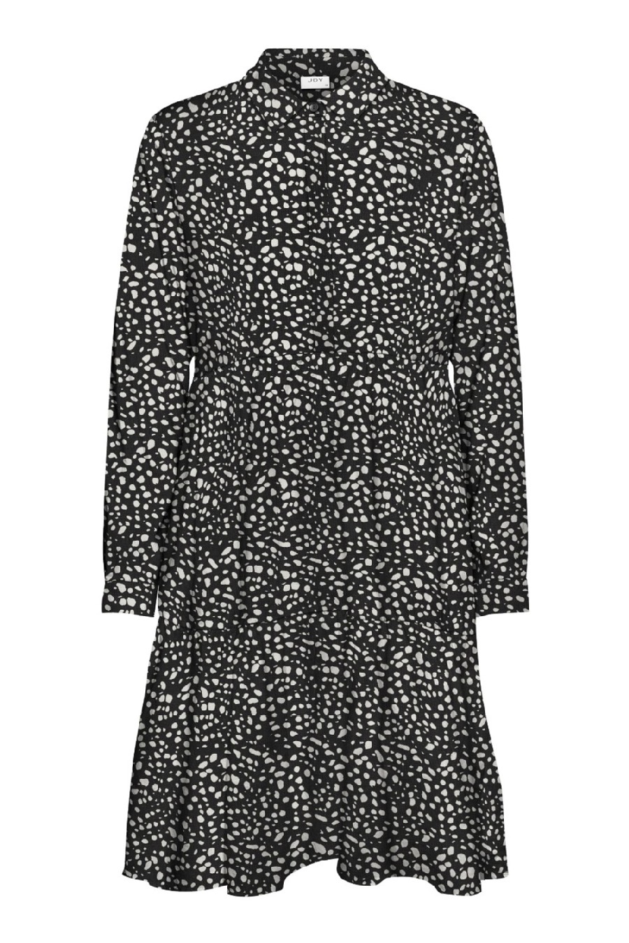 Платье JACQUELINE DE YONG 15221987-Black-ABSTRAC