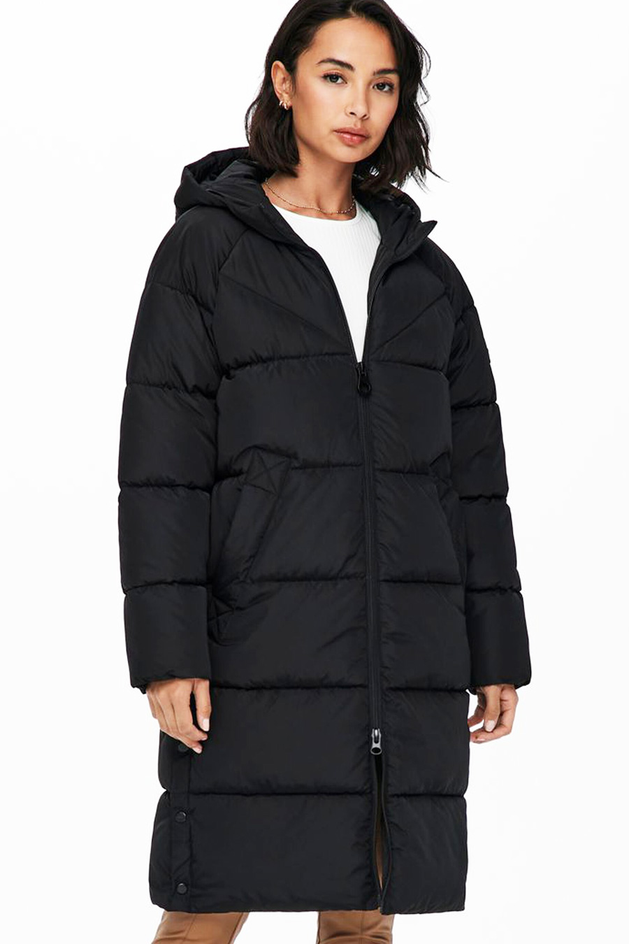 Зимняя куртка ONLY 15233425-Black