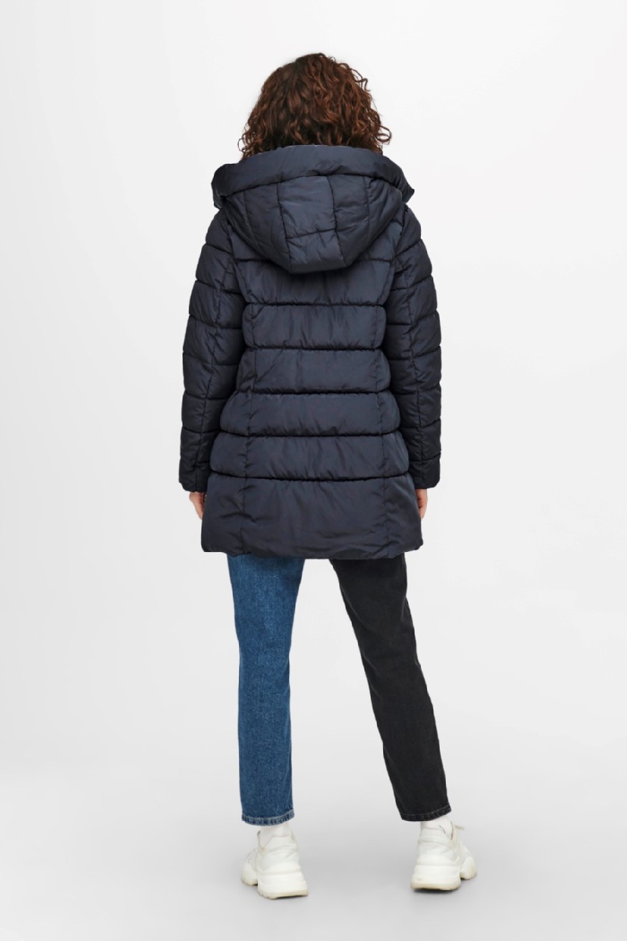 Зимняя куртка ONLY 15234957-Blue-Graphite
