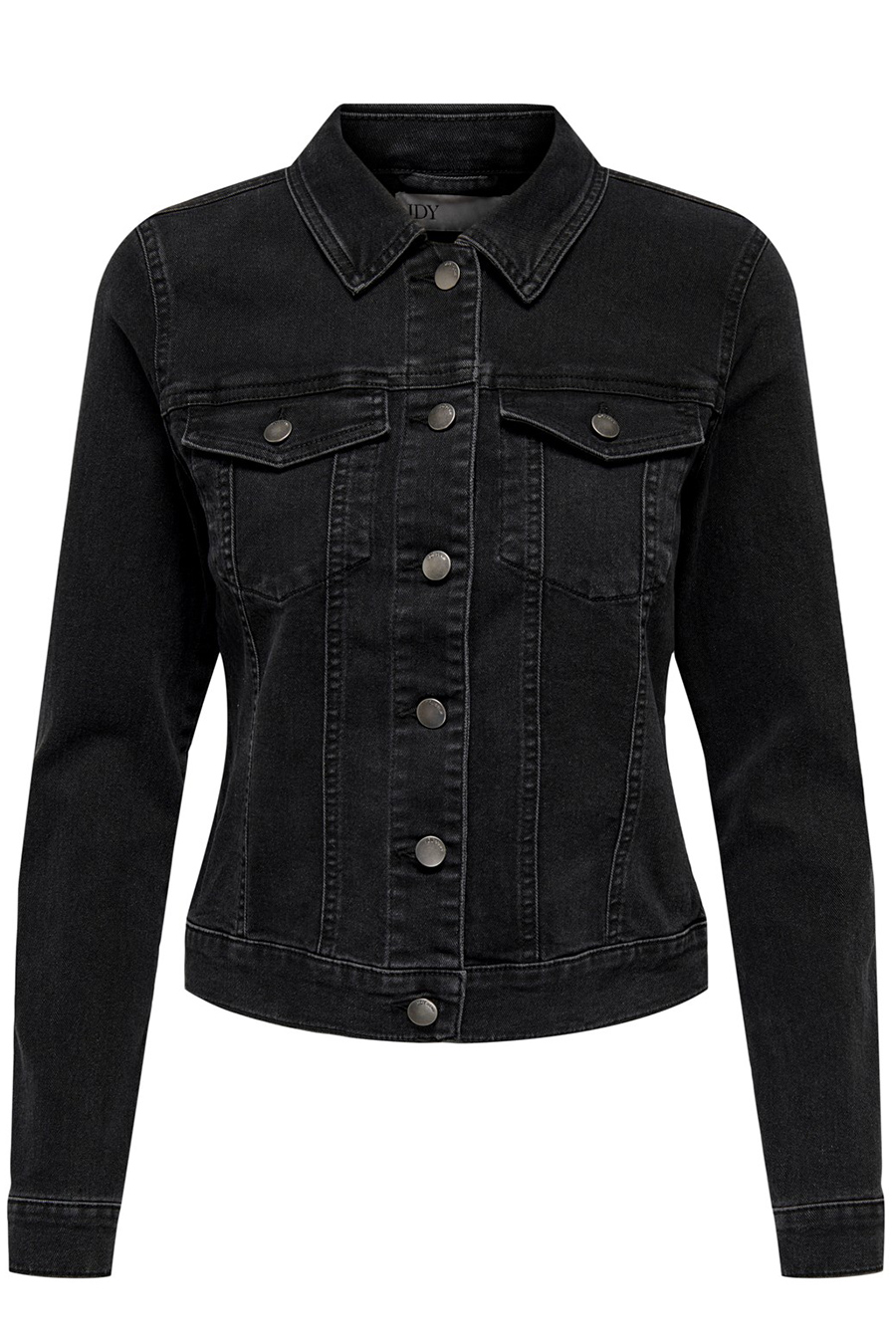 Джинсовая куртка JACQUELINE DE YONG 15271697-Black