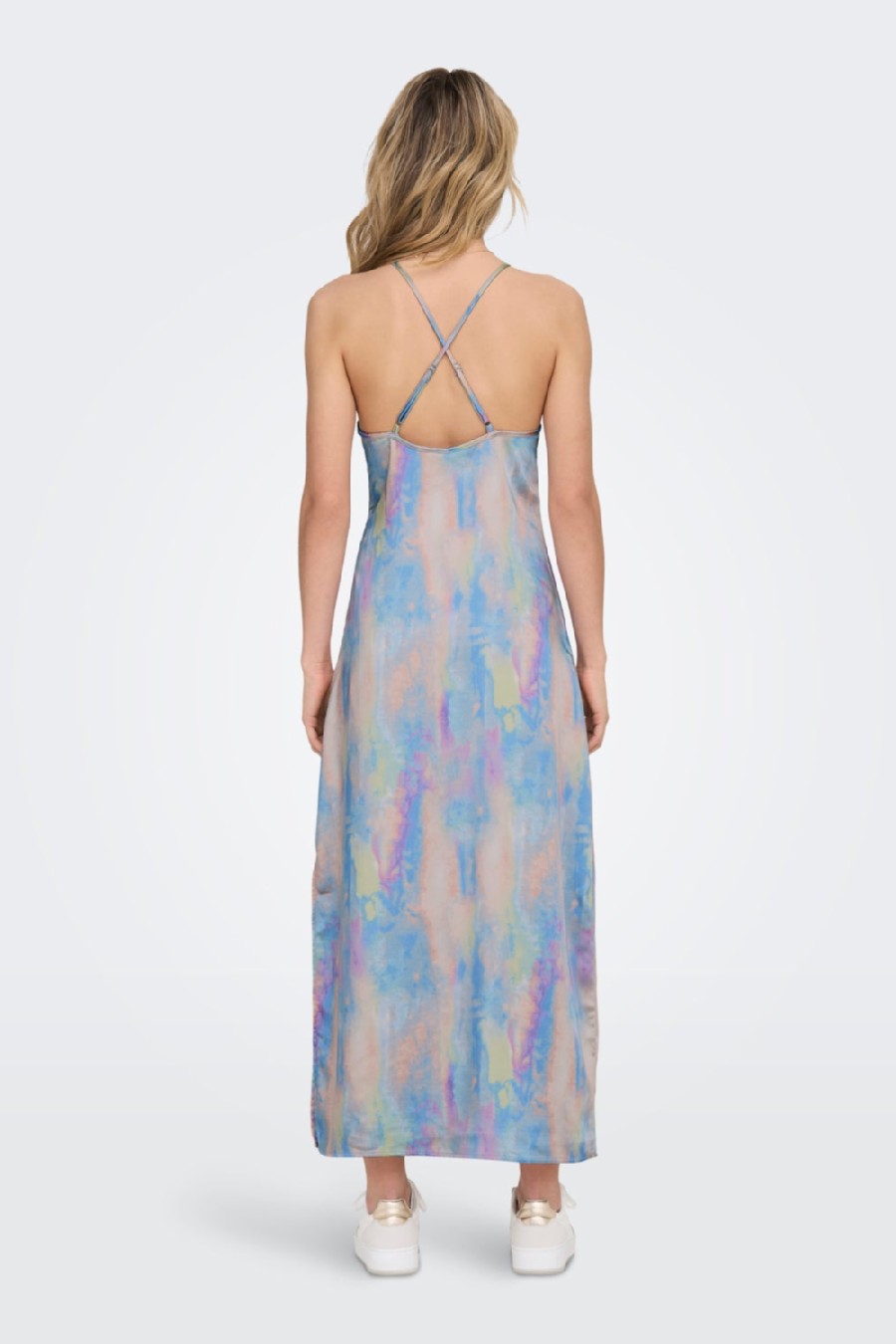  Платье ONLY 15292105-Cyan-Blue