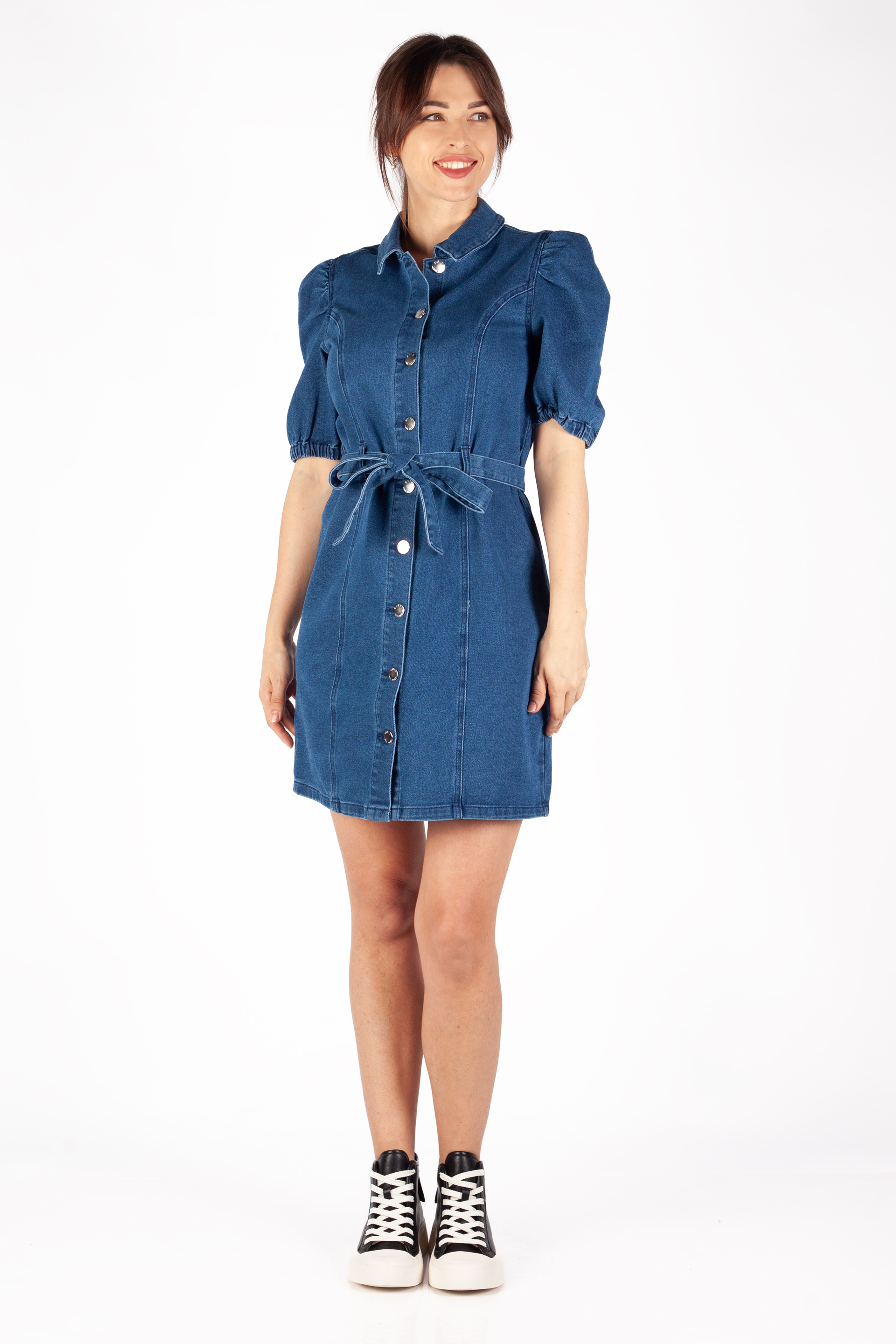 Джинсовое платье ONLY 15304123-Medium-Blue