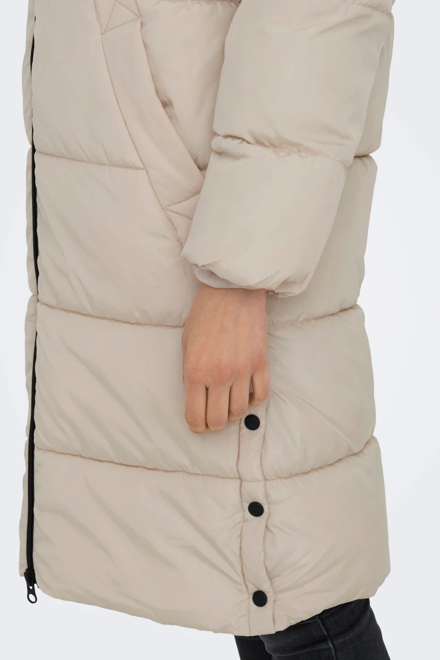 Зимняя куртка ONLY 15304786-Pumice-Stone