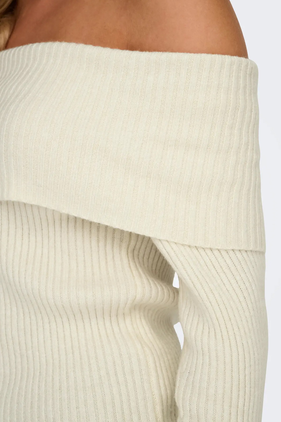 Свитер ONLY 15311830-Whitecap-Gray