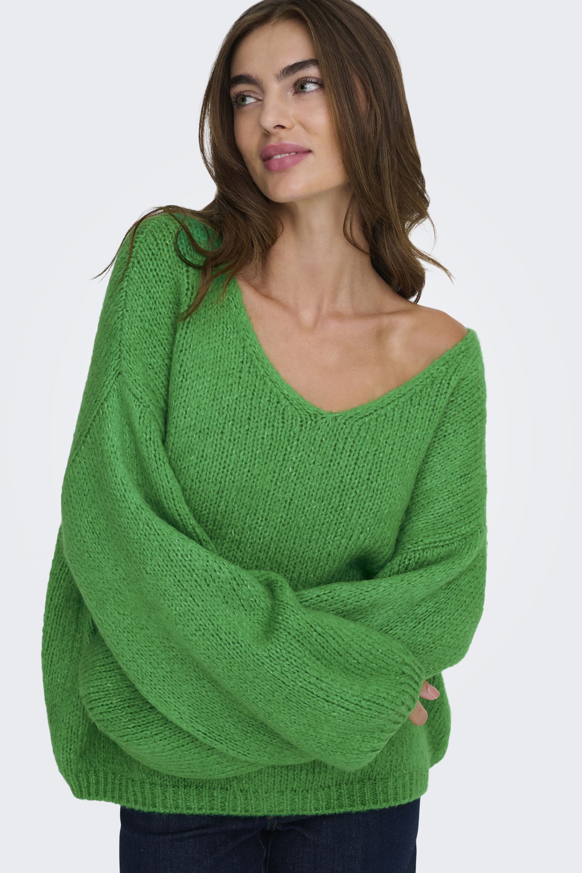 Свитер JACQUELINE DE YONG 15334709-Bright-Green