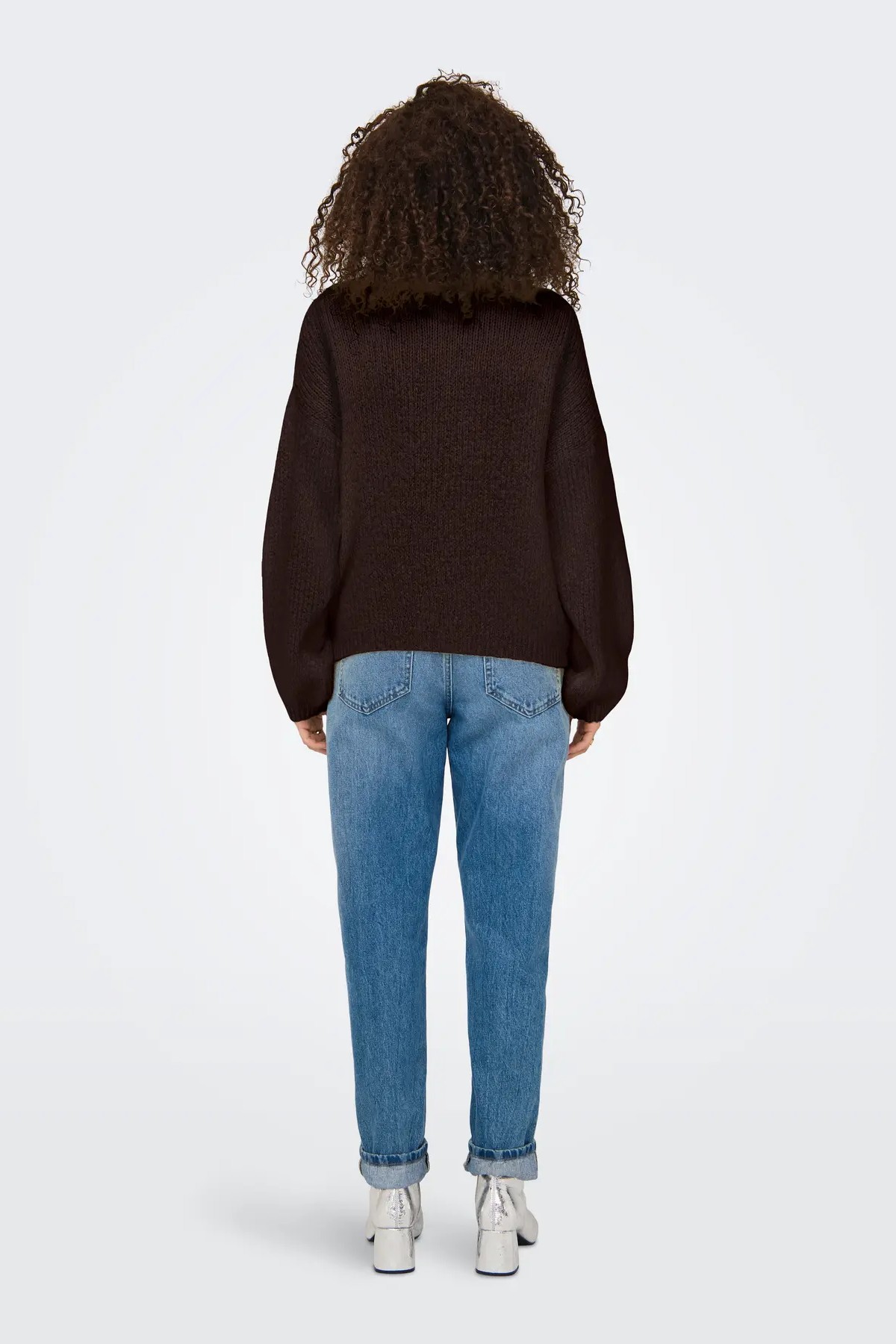 Свитер JACQUELINE DE YONG 15334709-Chocolate-Tor