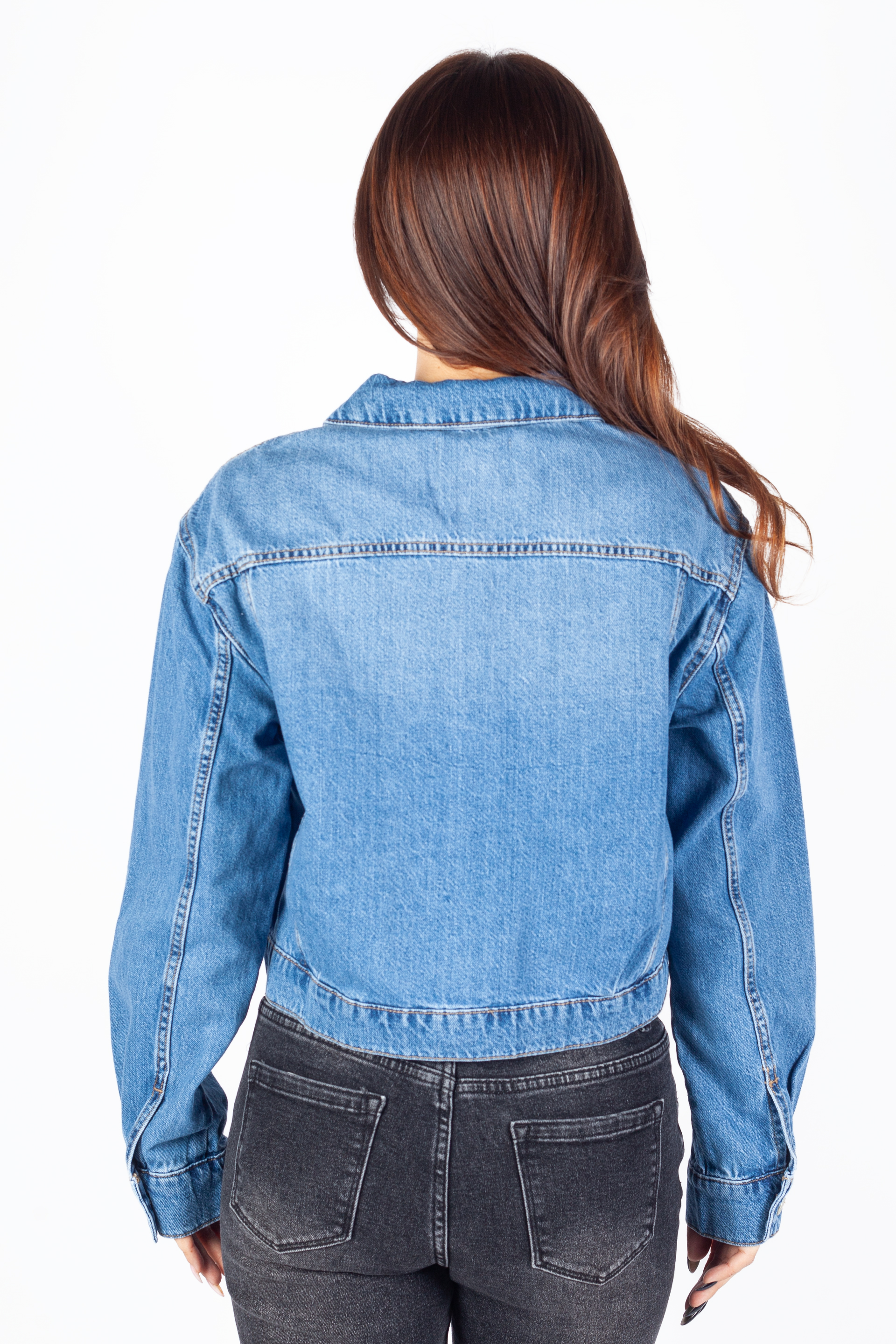 Джинсовая куртка ONLY 15339977-Medium-Blue