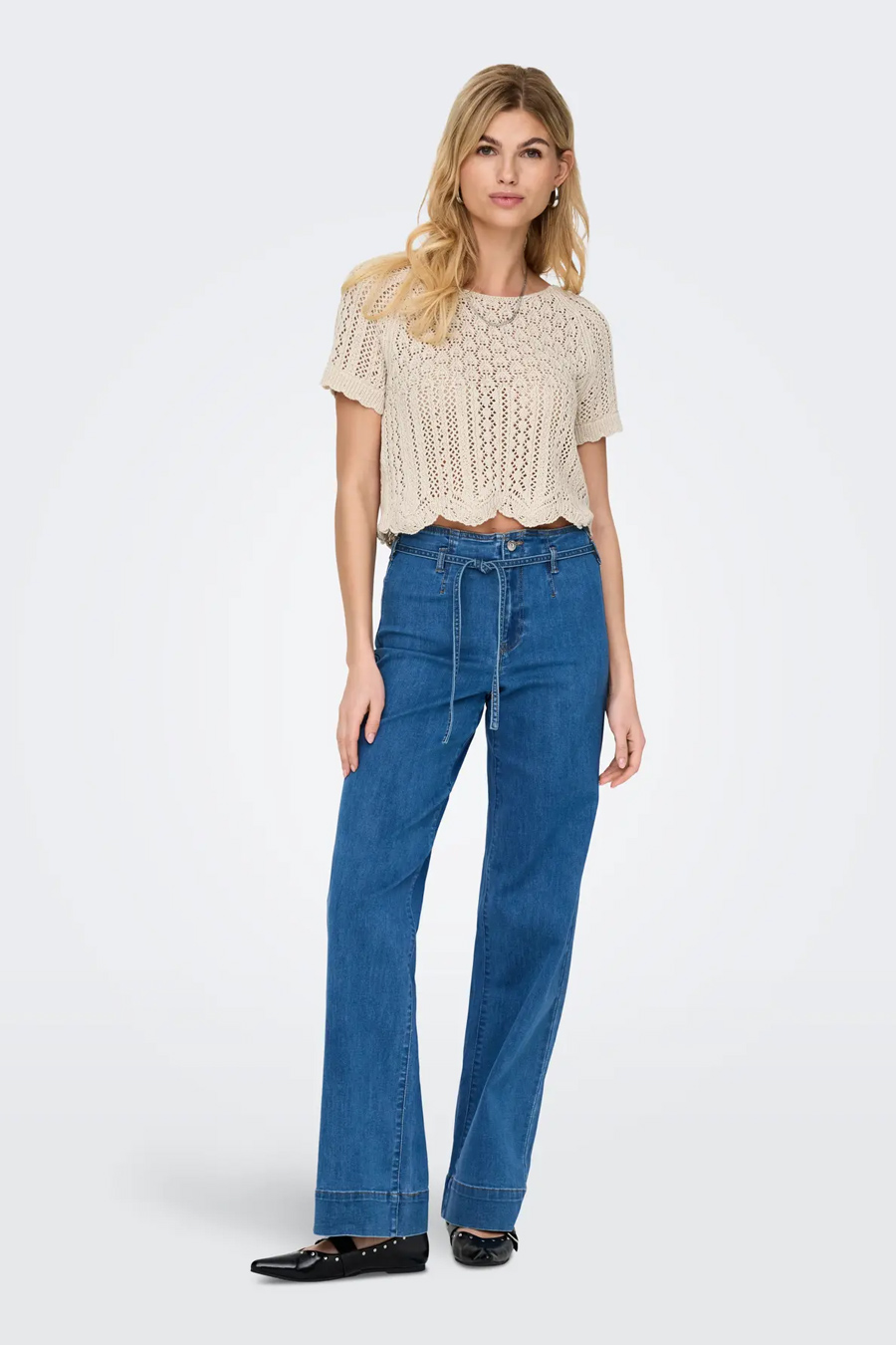Свитер ONLY 15348591-Feather-Gray