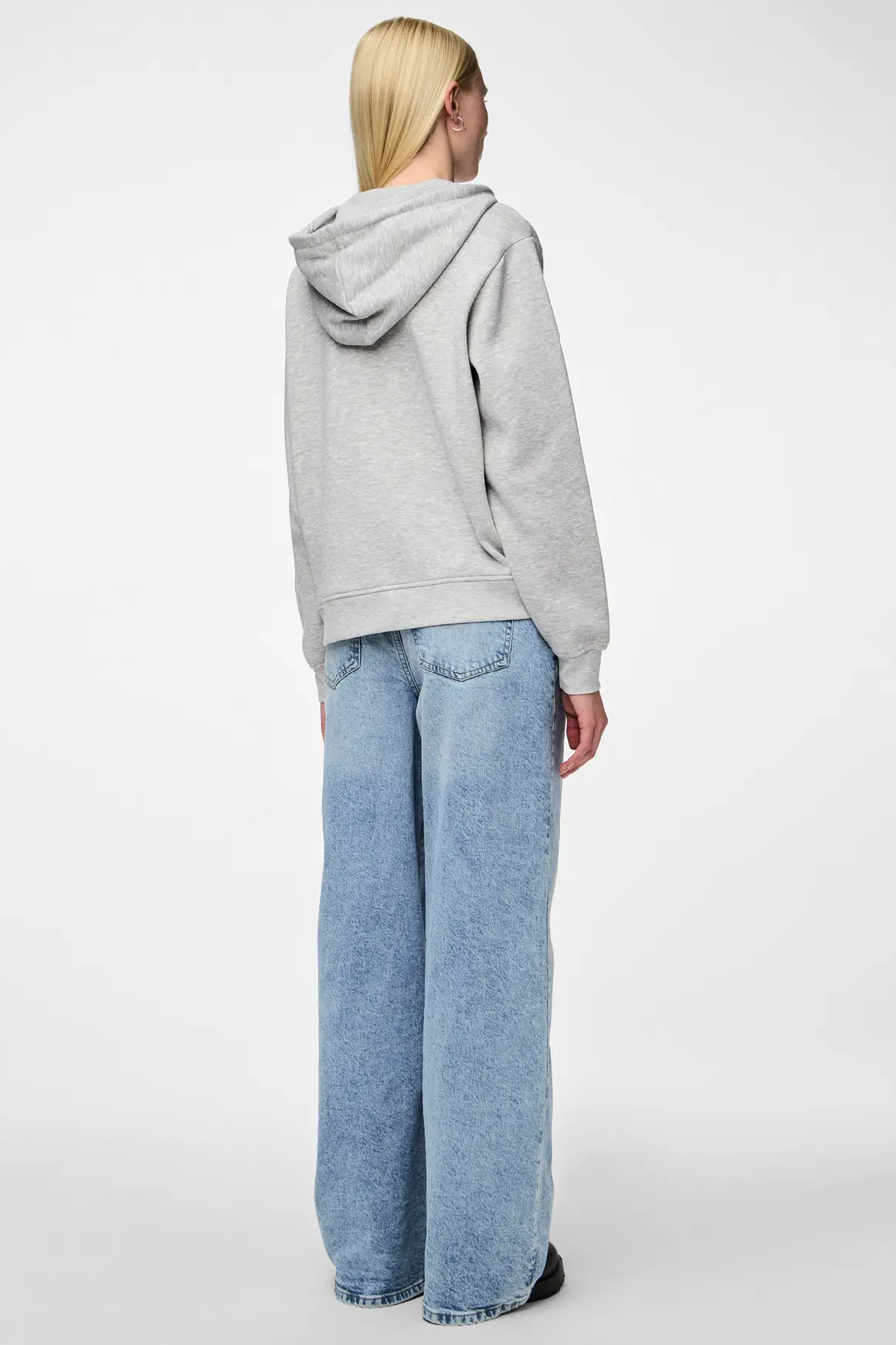 Спортивная кофтa PIECES 17140741-Light-Grey