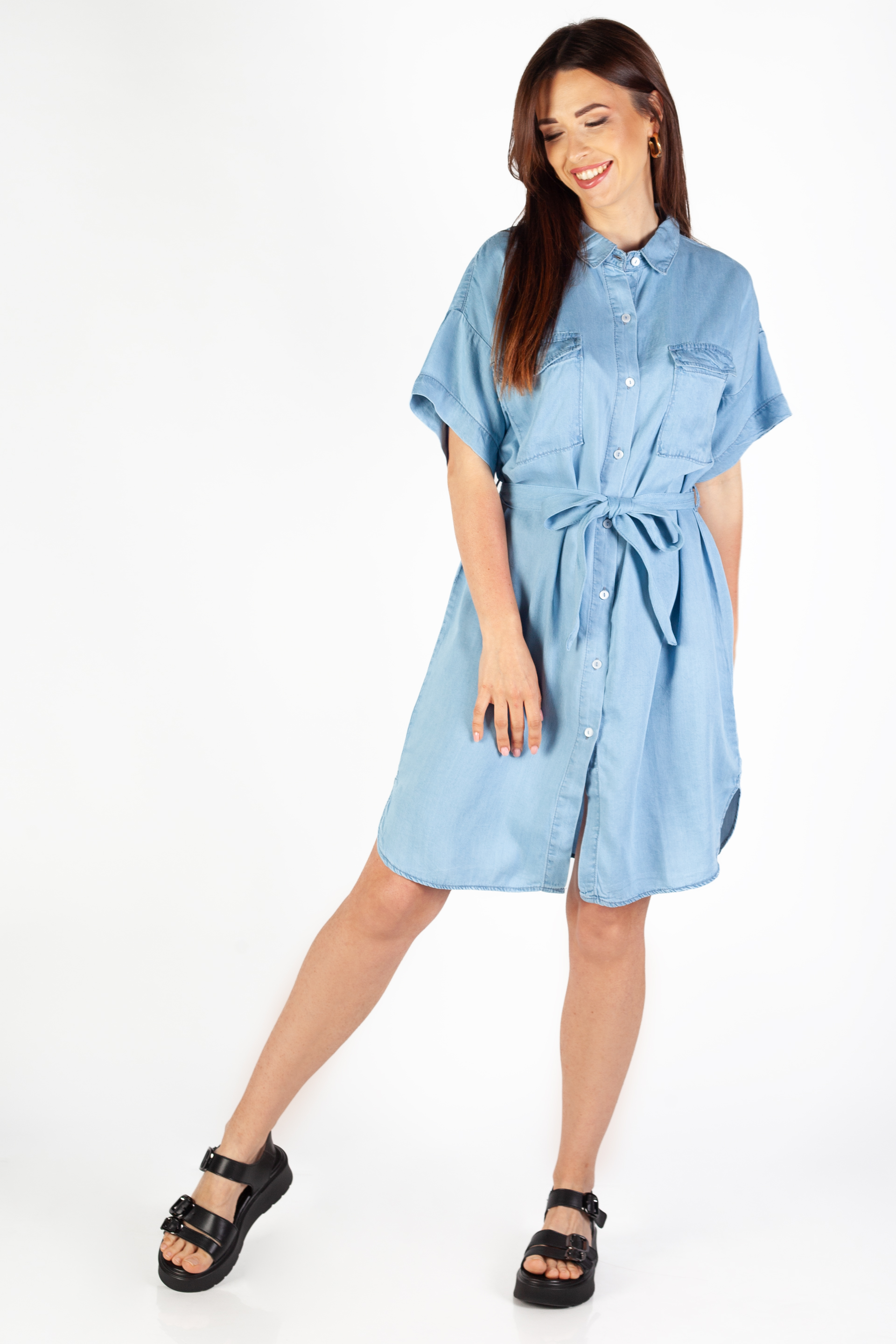Джинсовое платье BLUE SEVEN 184108-500