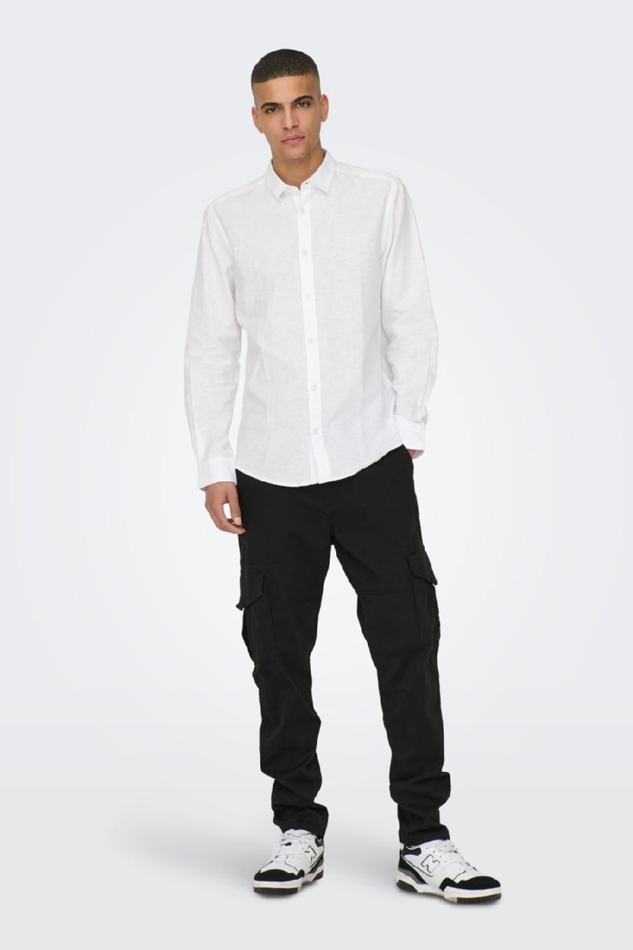 Рубашка ONLY & SONS 22012321-White