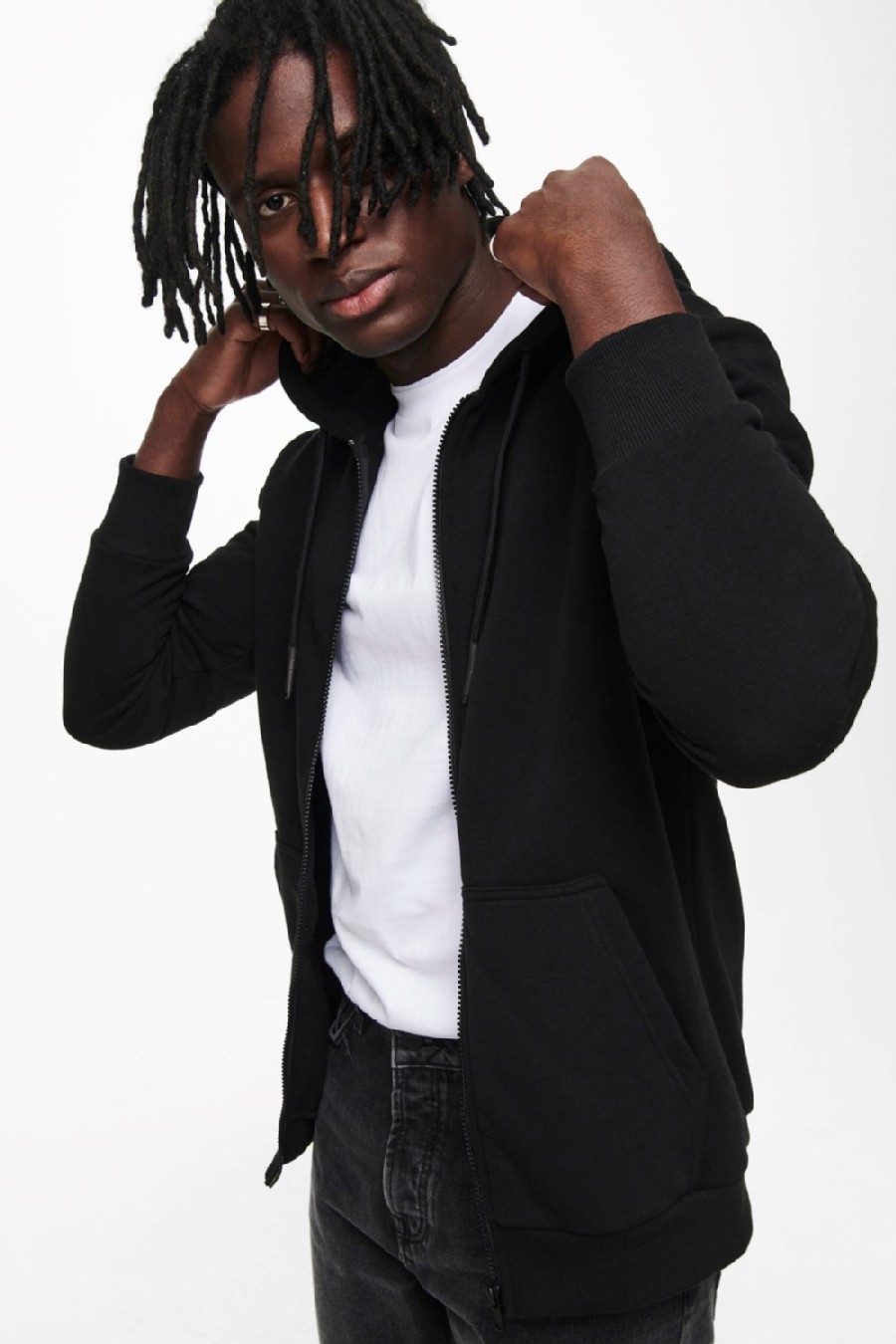 Вязаная кофта ONLY & SONS 22018684-Black