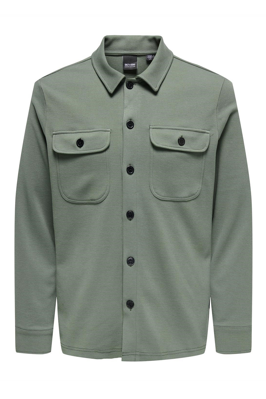 Рубашка ONLY & SONS 22021279-Castor-Gray