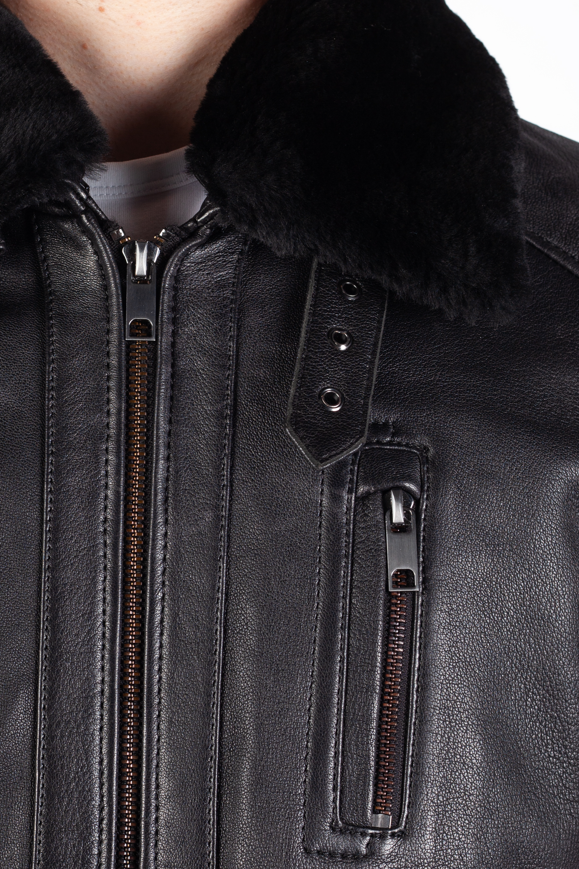 Кожаная куртка DEERCRAFT 3701-0123-black