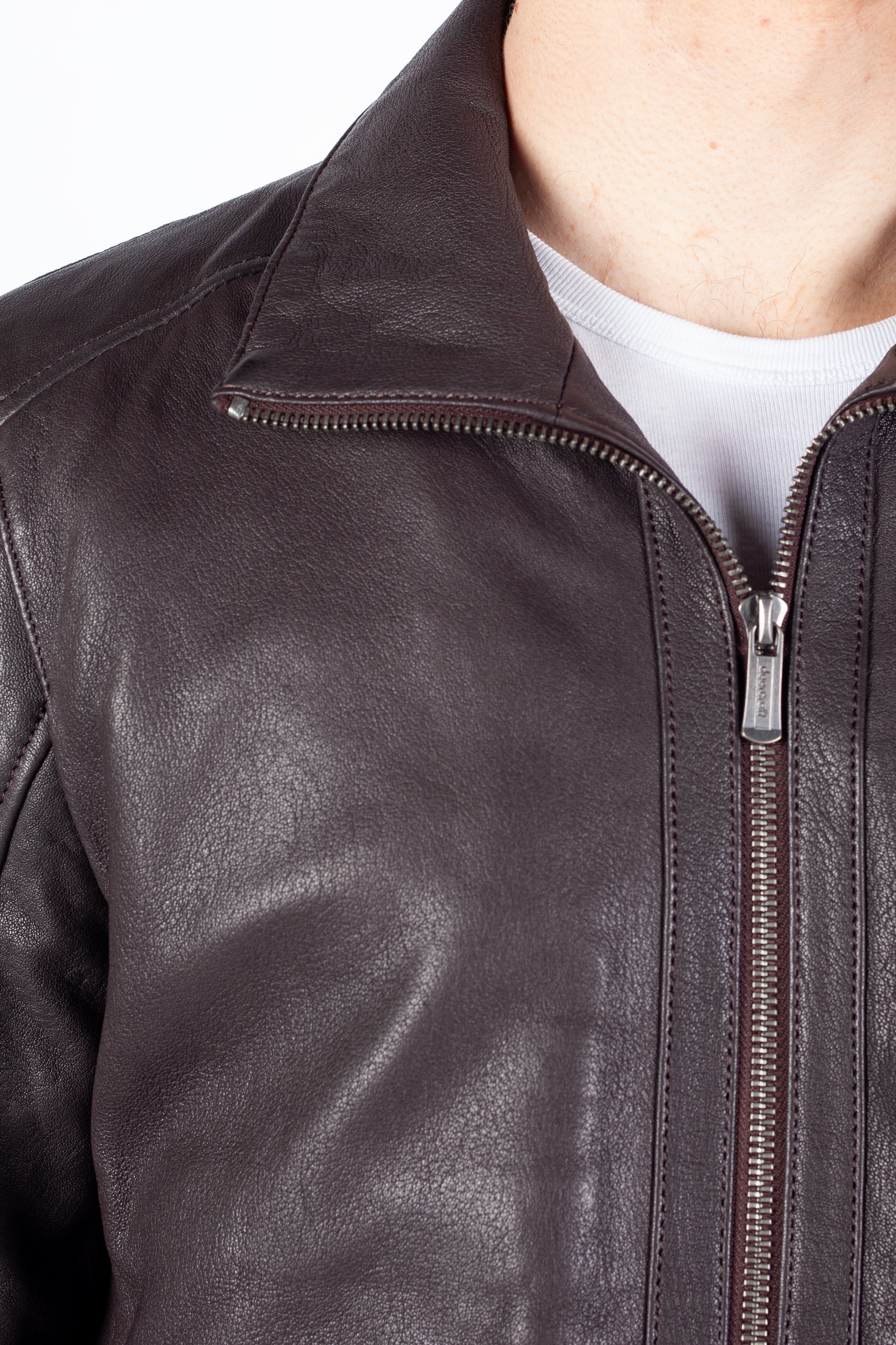 Кожаная куртка DEERCRAFT 3701-0127-dark-brown