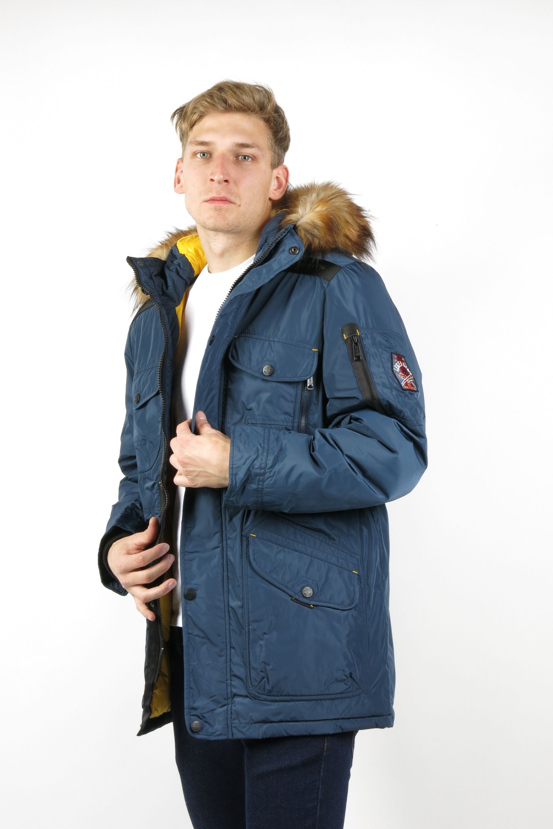 Зимняя куртка AERONAUTICAL ANACONDA-RAF-NAVY