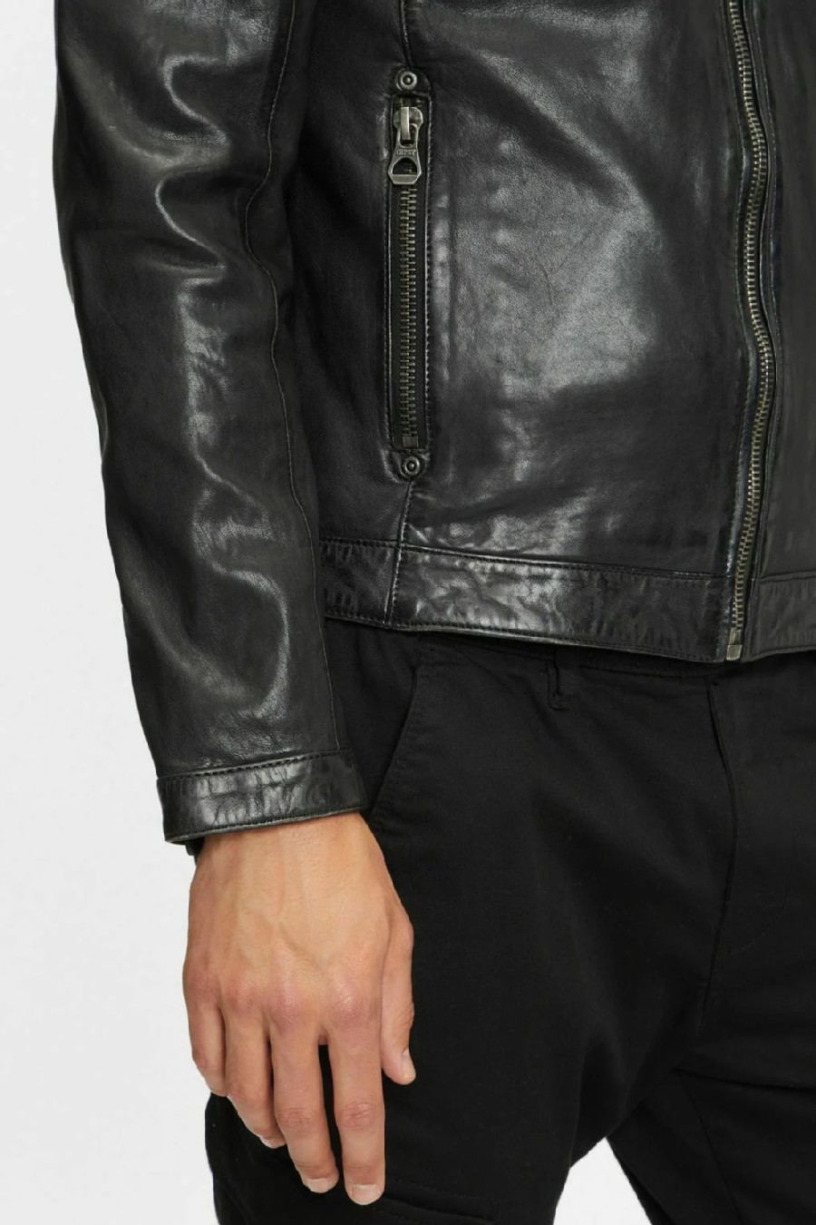 Кожаная куртка GIPSY GMBalton-SF-LASOV-black