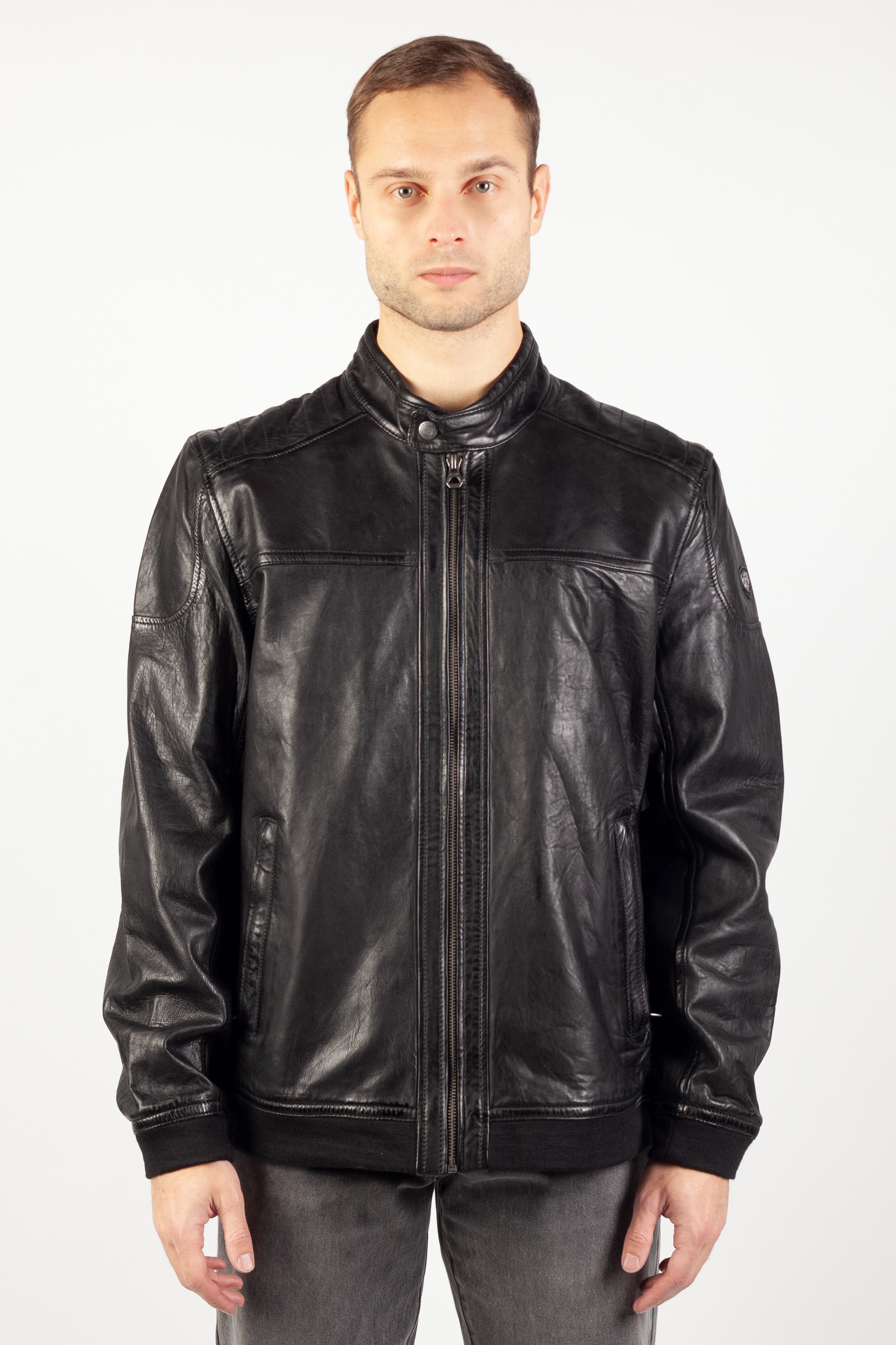 Кожаная куртка GIPSY GMDewid-CF-LABUV-black