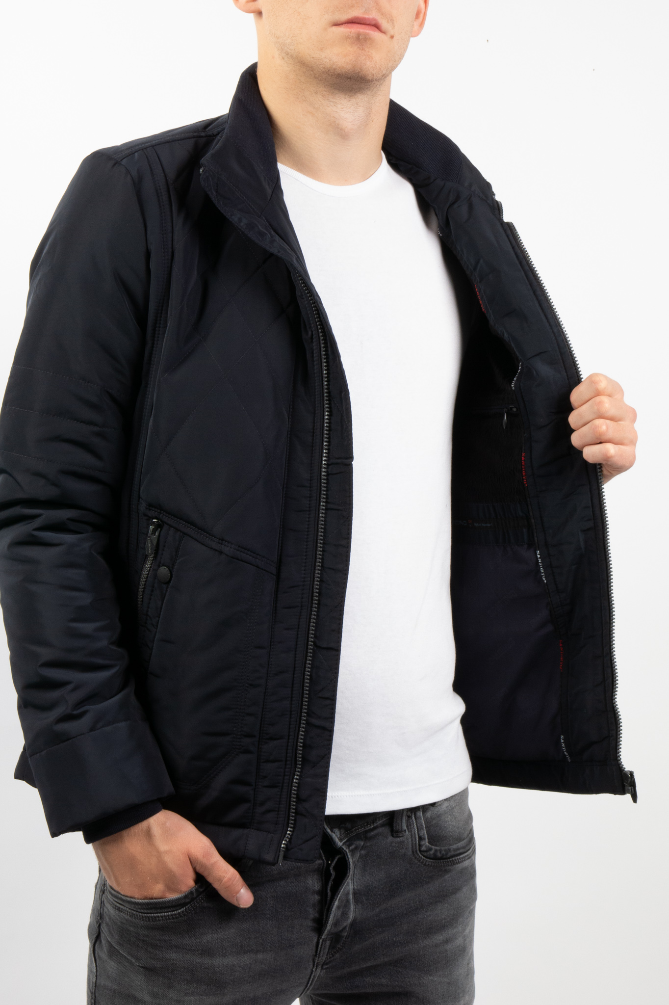 Зимняя куртка SANTORYO WK-8223-LACIVERT