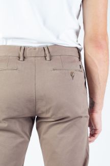 Классические брюки FRAPPOLI 1007-MILANO-DARK-OLIVE