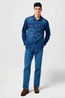 Джинсовая рубашка WRANGLER 112373187