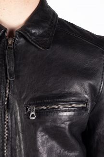 Кожаная куртка GIPSY 1201-0492-black