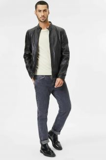 Кожаная куртка GIPSY 1201-0526-black