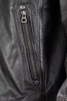 Кожаная куртка GIPSY 1201-0625-black