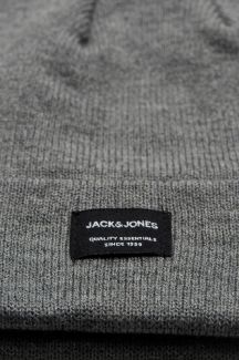Зимняя шапка JACK & JONES 12092815-Grey-Melange