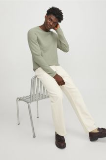 Свитер JACK & JONES 12157321-Desert-Sage-Tw