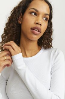 Футболкa с длинным рукавом JJXX 12200404-Bright-White