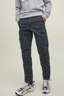 Брюки-карго JACK & JONES 12216664-Asphalt