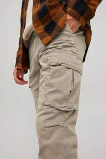 Брюки-карго JACK & JONES 12216664-Dune-SOLID