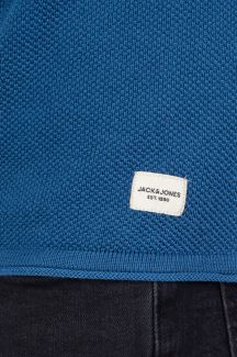 Свитер JACK & JONES 12243968-Ensign-Blue