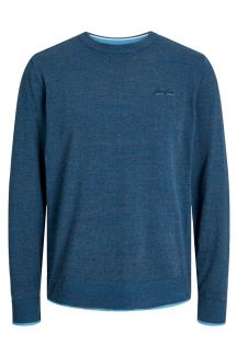 Свитер JACK & JONES 12248660-Ensign-Blue