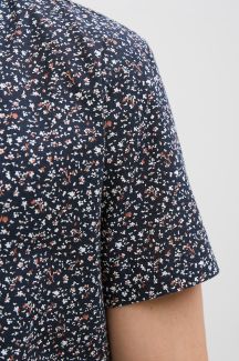 Льняная рубашка JACK & JONES 12274951-Night-Sky